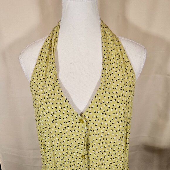 ROLLA'S Light Yellow Halter Backless Dress - Picture 2 of 15